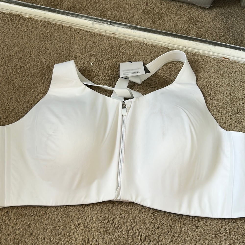 Knix catalyst front zip sports bra size 8++
